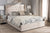 baxton studio penelope modern and contemporary light beige fabric queen size gas lift platform bed | Modish Furniture Store-19