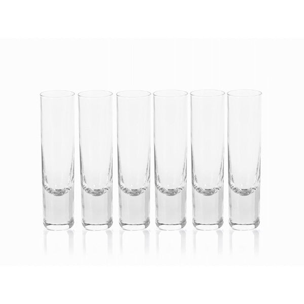 Zodax Cilento Heavy Sham Champagne Flutes - Set of 6 | Drinkware | Modishstore-2