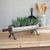 Kalalou Antiqued Galvanized Rolling Pin Wall Planter | Modishstore | Planters, Troughs & Cachepots