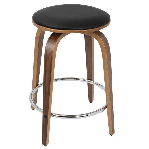 LumiSource Porto Counter Stools with Swivel - Set Of 2-15