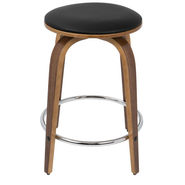 LumiSource Porto Counter Stools with Swivel - Set Of 2-13