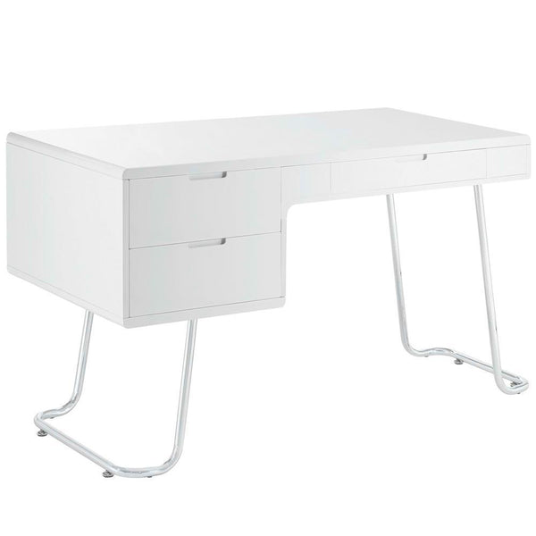 Modway Swag Office Desk - White | Desks | Modishstore-2