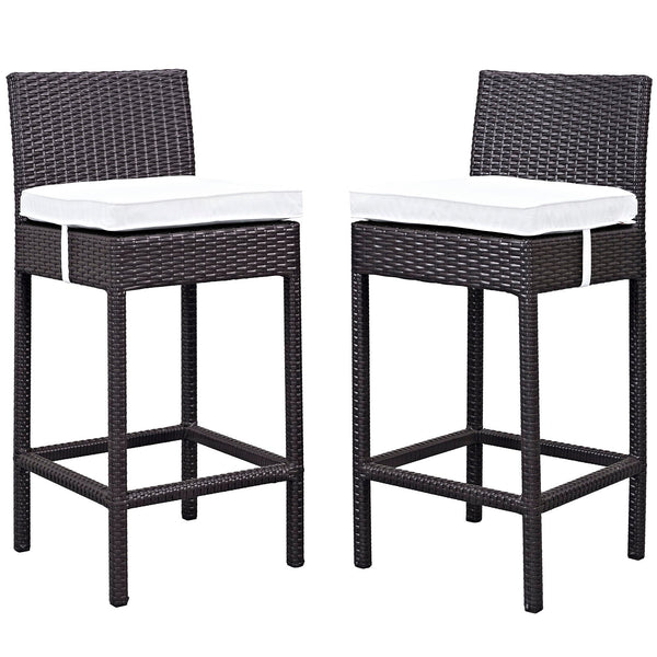 Modway Lift Bar Stool Outdoor Patio - Set of 2 | Outdoor Stools & Benches | Modishstore-23