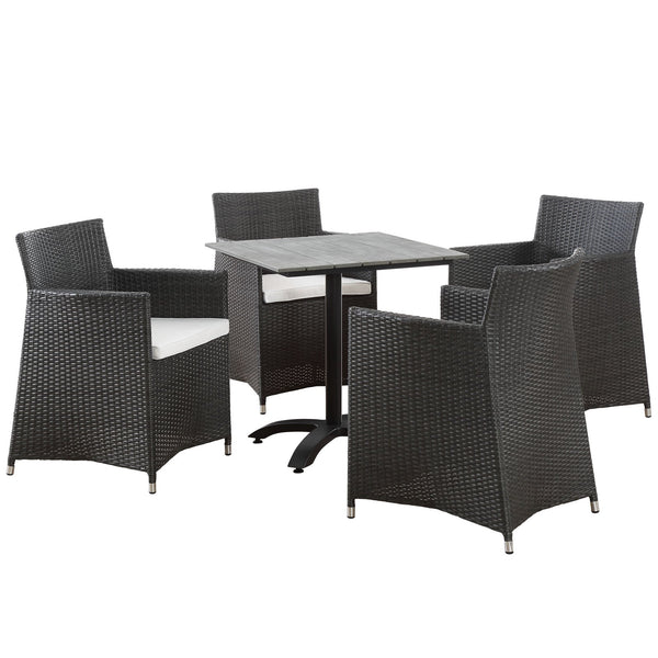 Modway Junction 5 Piece Outdoor Patio Dining Set - EEI-1760 | Outdoor Dining Set | Modishstore-16