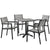 Modway Maine 5 Piece Outdoor Patio Dining Set - EEI-1761 | Outdoor Dining Set | Modishstore-16