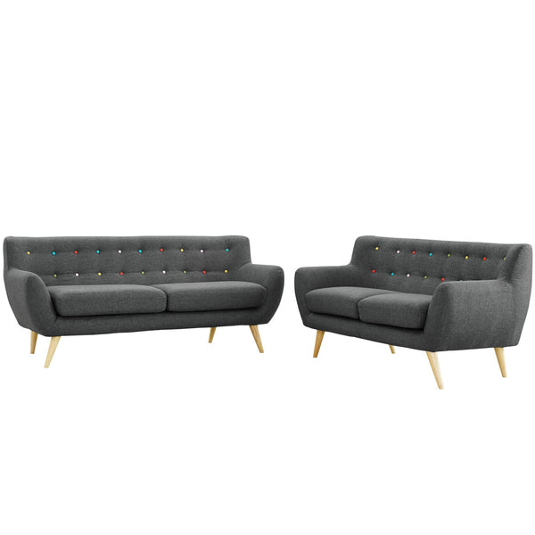 Modway Remark 2 Piece Living Room Set - EEI-1785 | Sofas | Modishstore-26