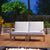 Modway EEI-1822 Marina 2 Piece Outdoor Patio Teak Sofa Set - Natural White | Outdoor Sofas, Loveseats & Sectionals | Modishstore-13