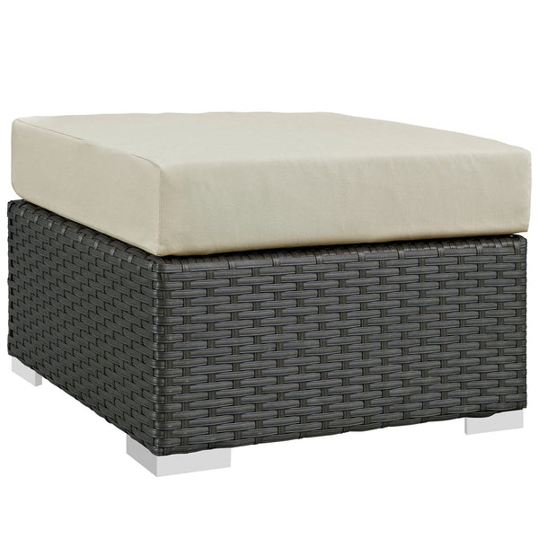 Modway Sojourn Outdoor Patio Ottoman | Outdoor Ottoman | Modishstore-21