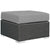 Modway Sojourn Outdoor Patio Ottoman | Outdoor Ottoman | Modishstore-24