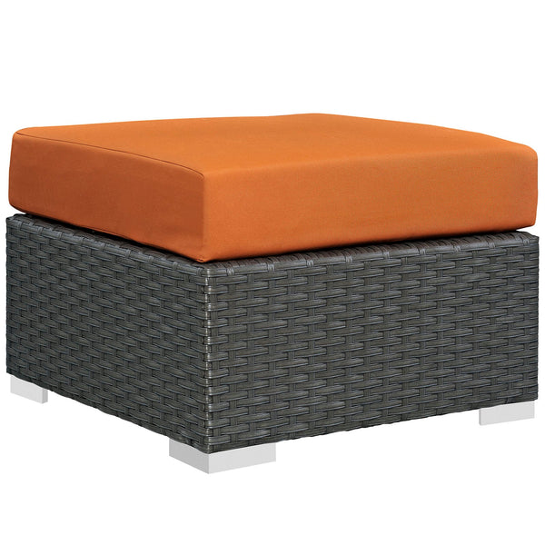 Modway Sojourn Outdoor Patio Ottoman | Outdoor Ottoman | Modishstore-23