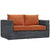 Modway Summon Outdoor Patio Loveseat | Outdoor Sofas, Loveseats & Sectionals | Modishstore-30