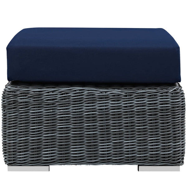 Modway Summon Outdoor Patio Ottoman | Outdoor Ottoman | Modishstore-15