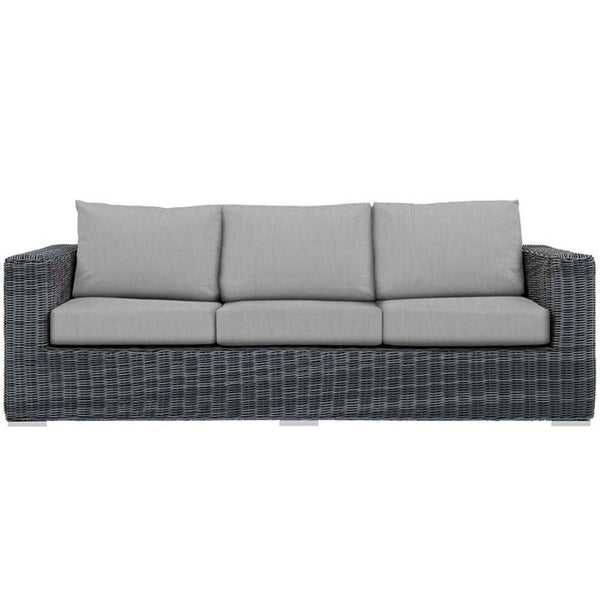 Modway Summon Outdoor Patio Sofa | Outdoor Sofas, Loveseats & Sectionals | Modishstore-23