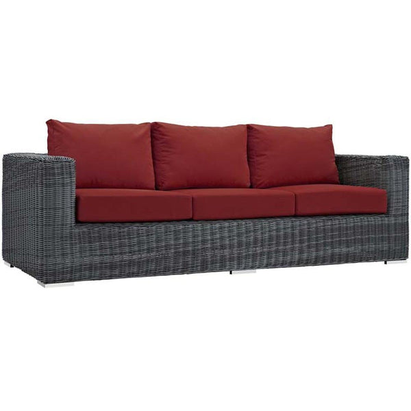 Modway Summon Outdoor Patio Sofa | Outdoor Sofas, Loveseats & Sectionals | Modishstore-16