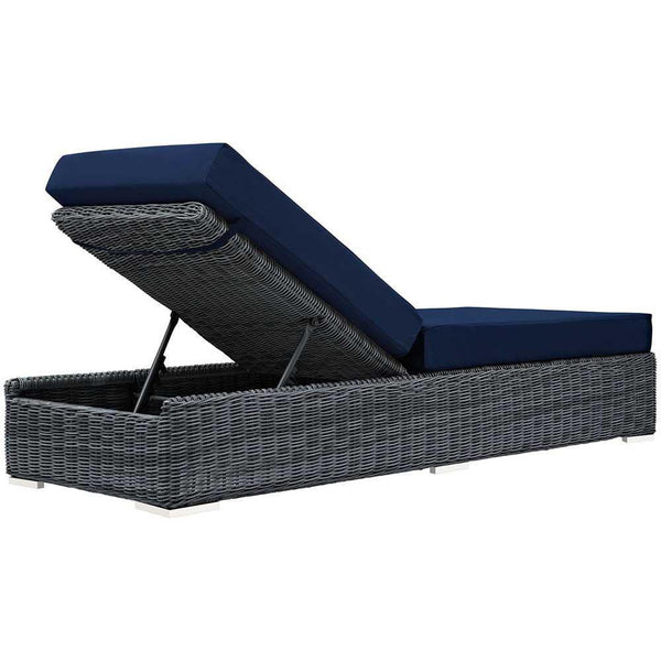 Modway Summon Outdoor Patio Chaise Lounge | Outdoor Recliners & Lounge Chairs | Modishstore-8