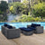 Modway Summon 5 Piece Outdoor Patio Sunbrella Sectional Set - EEI-1893 | Outdoor Sofas, Loveseats & Sectionals | Modishstore-15