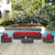 Modway Summon 7 Piece Outdoor Patio Sunbrella Sectional Set - EEI-1897 | Outdoor Sofas, Loveseats & Sectionals | Modishstore-32