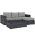 Modway Summon 3 Piece Outdoor Patio Sunbrella Sectional Set - EEI-1903 | Outdoor Sofas, Loveseats & Sectionals | Modishstore-13