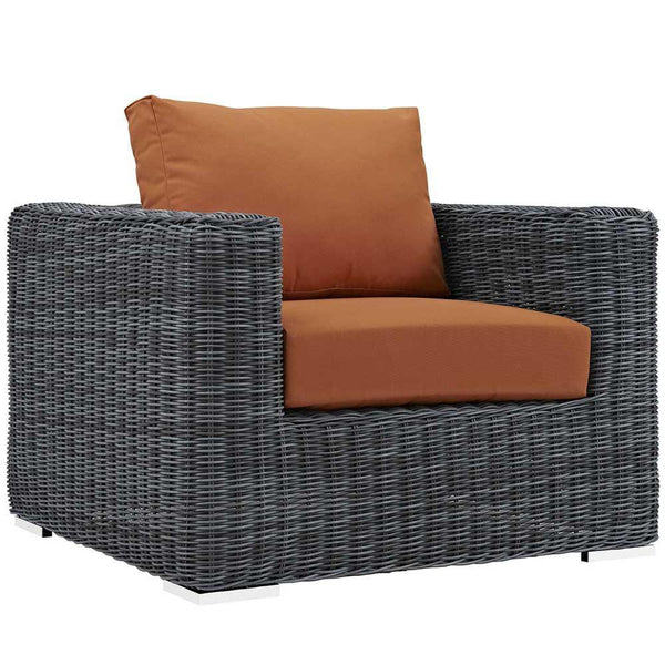 Modway Summon 3 Piece Outdoor Patio Sunbrella Sectional Set - EEI-1905 | Outdoor Sofas, Loveseats & Sectionals | Modishstore-14