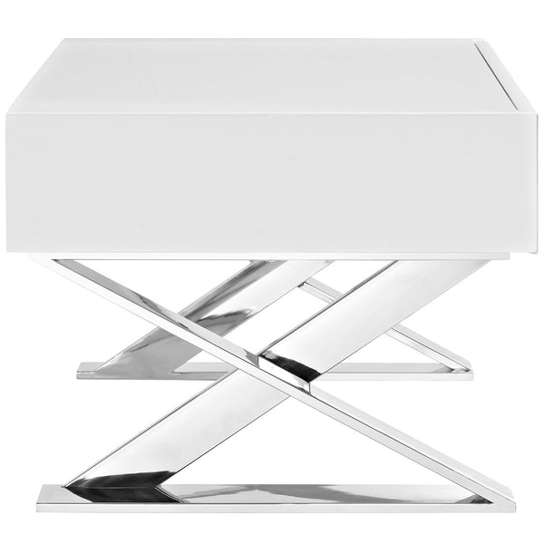 Modway Sector Nightstand - White | Nightstands | Modishstore-3