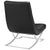 Modway Slope Upholstered Vinyl Lounge Chair - Black | Lounge Chairs | Modishstore-4