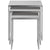 Modway Rail Stainless Steel Nesting Table - Silver | Nesting Tables | Modishstore-5