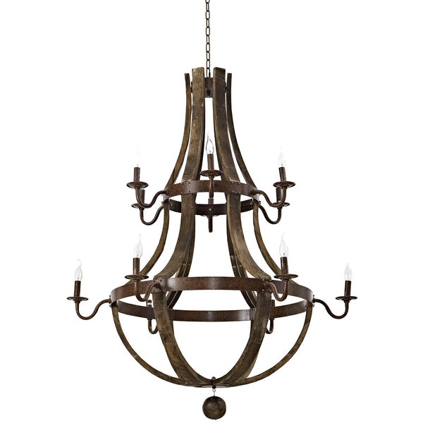 Modway Trebuchet Chandelier - Brown | Chandeliers | Modishstore-4