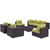 Modway Convene 8 Piece Outdoor Patio Sectional Set - EEI-2203 | Outdoor Sofas, Loveseats & Sectionals | Modishstore-32