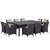 Modway Convene 11 Piece Outdoor Patio 90