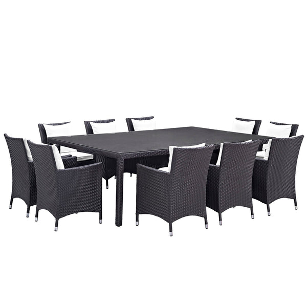 Modway Convene 11 Piece Outdoor Patio 90