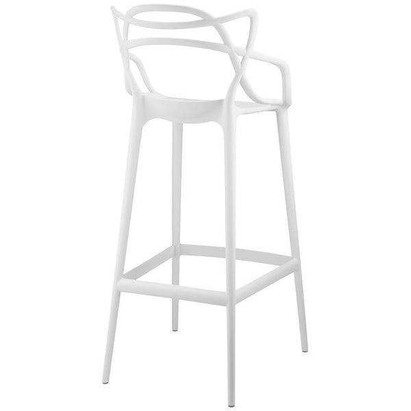 Modway Entangled Bar Stool Set of 2 - White | Bar Stools | Modishstore-3