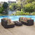 Modway Convene 5 Piece Outdoor Patio Sectional Set - EEI-2356 | Outdoor Sofas, Loveseats & Sectionals | Modishstore-22