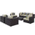 Modway Convene 8 Piece Outdoor Patio Sectional Set - EEI-2368 | Outdoor Sofas, Loveseats & Sectionals | Modishstore-31