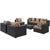 Modway Convene 8 Piece Outdoor Patio Sectional Set - EEI-2368 | Outdoor Sofas, Loveseats & Sectionals | Modishstore-30