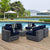 Modway Summon 7 Piece Outdoor Patio Sunbrella Sectional Set - EEI-2392 | Outdoor Sofas, Loveseats & Sectionals | Modishstore-10