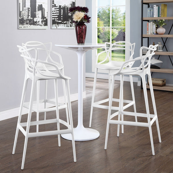 Modway Entangled Bar Stool - Set of 4 | Bar Stools | Modishstore