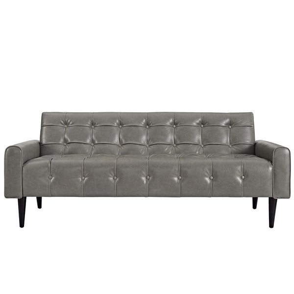 Modway Delve Vinyl Sofa | Sofas | Modishstore-9