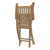 Modway EEI-2703 Marina Outdoor Patio Teak Folding Chair - Natural | Outdoor Chairs | Modishstore-6