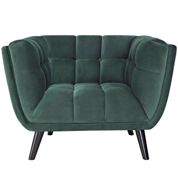 Modway Bestow Velvet Armchair | Armchairs | Modishstore-9