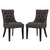 Modway Regent Set of 2 Fabric Dining Side Chair