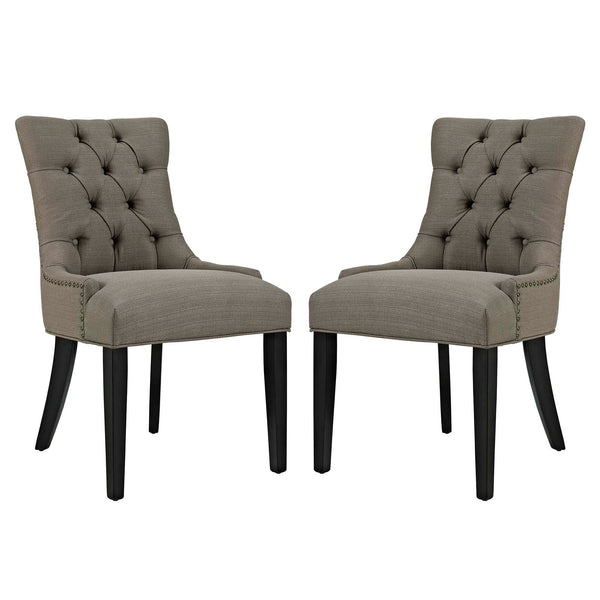 Modway Regent Set of 2 Fabric Dining Side Chair