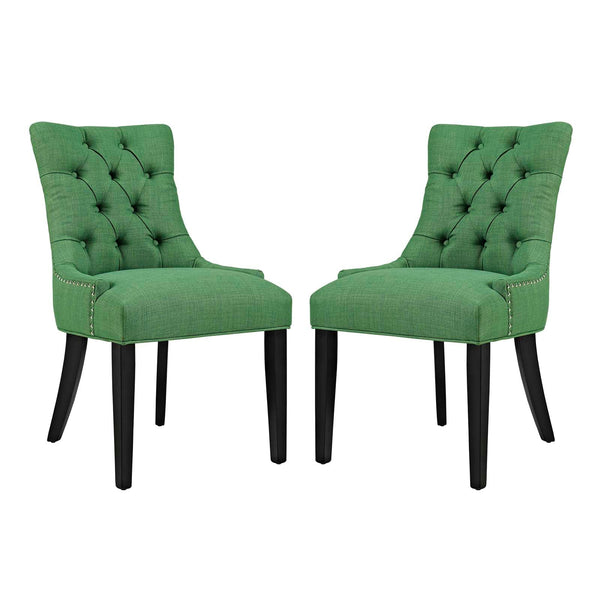 Modway Regent Set of 2 Fabric Dining Side Chair