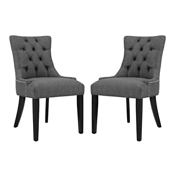 Modway Regent Set of 2 Fabric Dining Side Chair