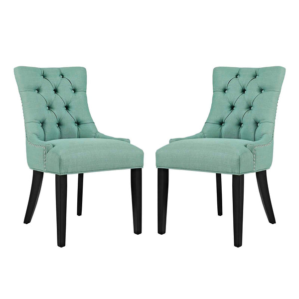 Modway Regent Set of 2 Fabric Dining Side Chair