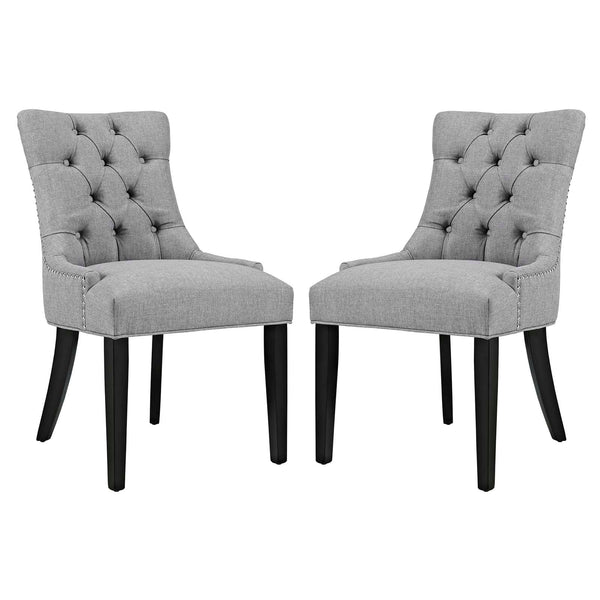 Modway Regent Set of 2 Fabric Dining Side Chair