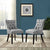 Modway Regent Set of 2 Fabric Dining Side Chair