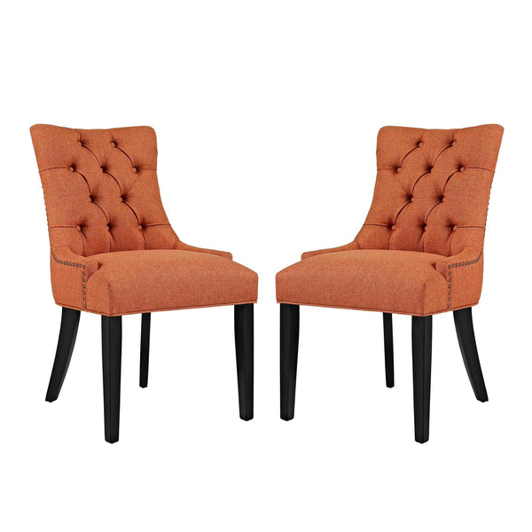 Modway Regent Set of 2 Fabric Dining Side Chair