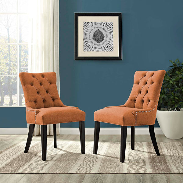 Modway Regent Set of 2 Fabric Dining Side Chair