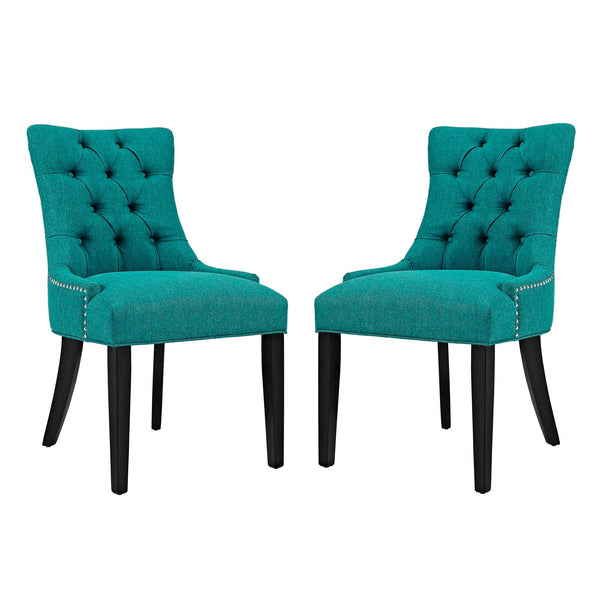 Modway Regent Set of 2 Fabric Dining Side Chair