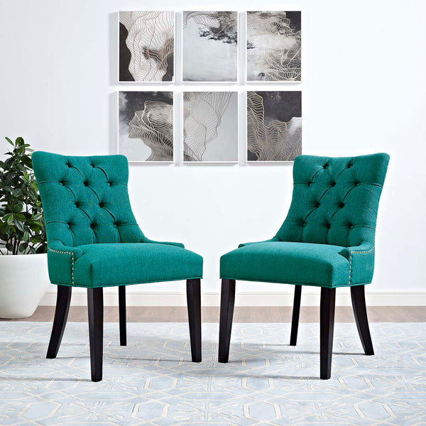 Modway Regent Set of 2 Fabric Dining Side Chair